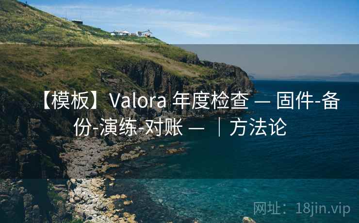 【模板】Valora 年度检查 — 固件-备份-演练-对账 — ｜方法论