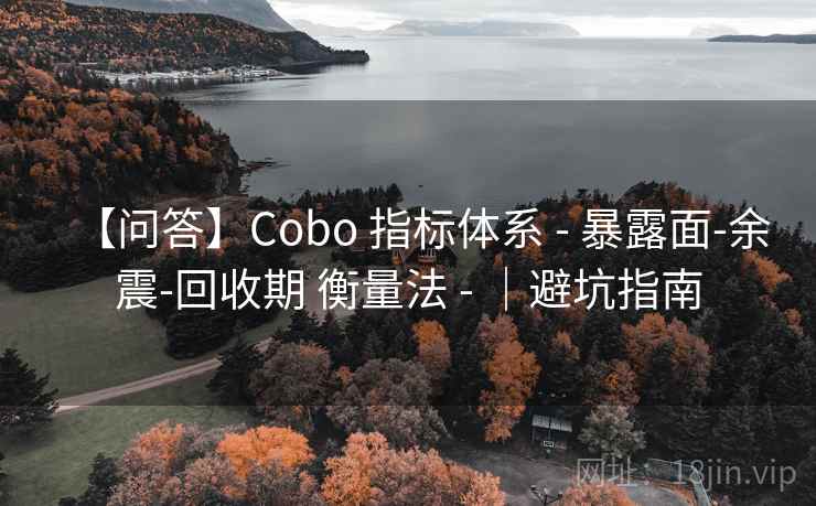 【问答】Cobo 指标体系 - 暴露面-余震-回收期 衡量法 - |避坑指南